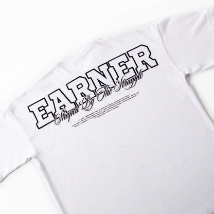 Earner Oversize White Tee