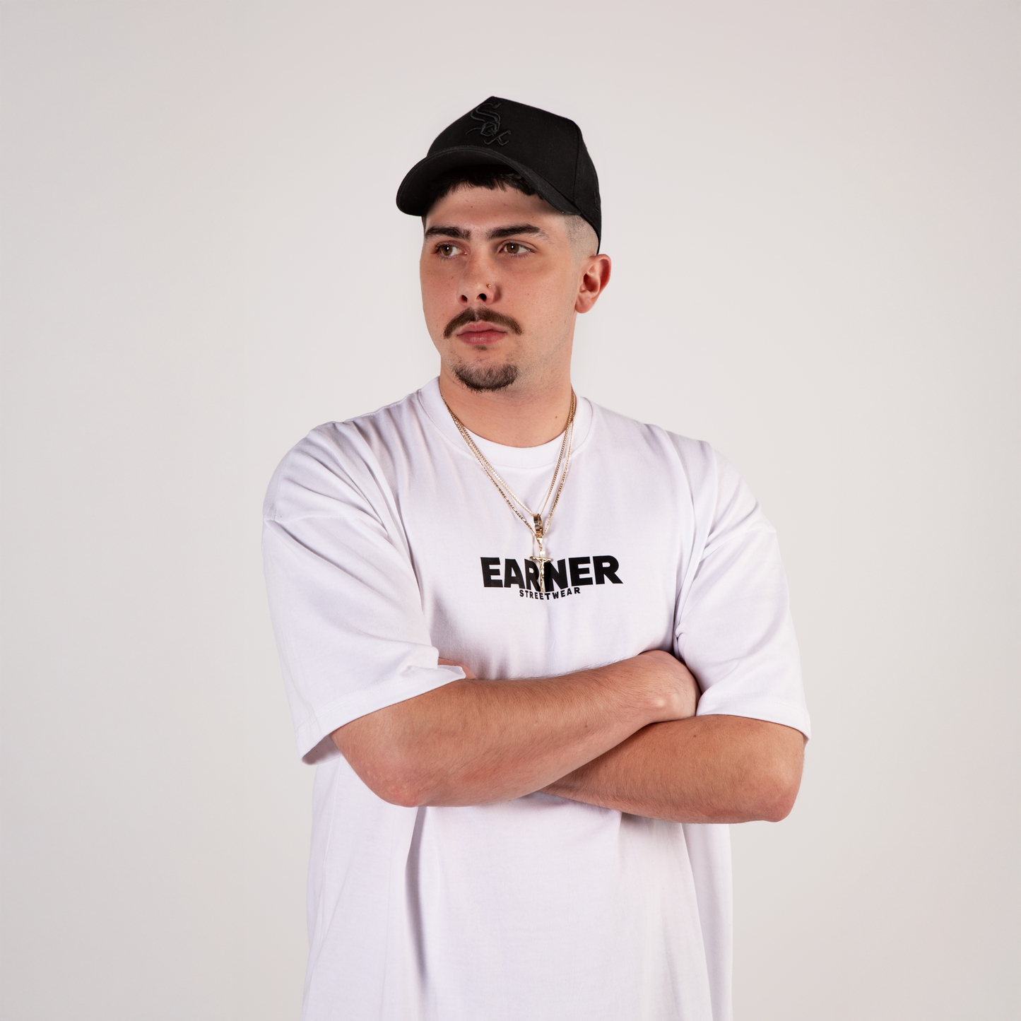 Earner Oversize White Tee